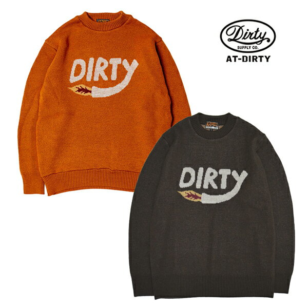 At-dirty Dirty Fire Knit アットダーティー ダーティ ファイア ニット