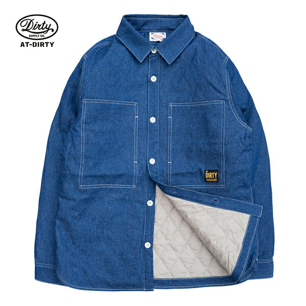 Rakuten - At-dirty Army Quilting L/S Shirt アットダーティー アーミー キルティング ロングスリーブ