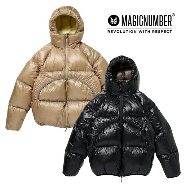 Magic Number × Nanga Unretro Puffer Down Jacket マジックナンバー × ナンガ アンレトロ パファー ダウン ジャケット