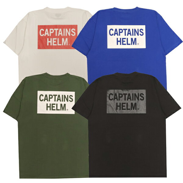Captains Helm Frame Logo Ss Tee キャプテンズヘルム フレーム ロゴ ショートスリーブ ティー