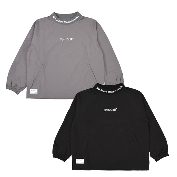 【WOMENS】Captains Helm Golf Cph/Golf Jacquard Mock Neck Wind Breaker 【WOMENS】キャプテンズヘルム ゴルフ ジャガード モックネック ウィンドブレーカー