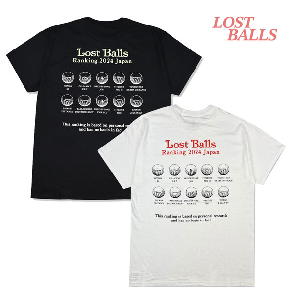 Rakuten - Lost Balls Ranking Tee ロストボールズ ランキング tシャツ