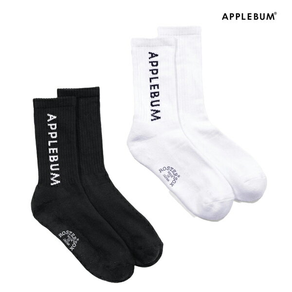 Rakuten - Applebum Logo Socks アップルバム ロゴ ソックス