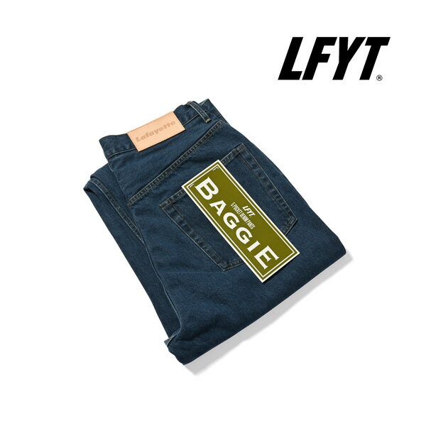 LFYT - 5 POCKET WASHED DENIM PANTS BAGGIE FIT エルエフワイティー 5ポケット ウォッシュ デニム パンツ バギー フィット