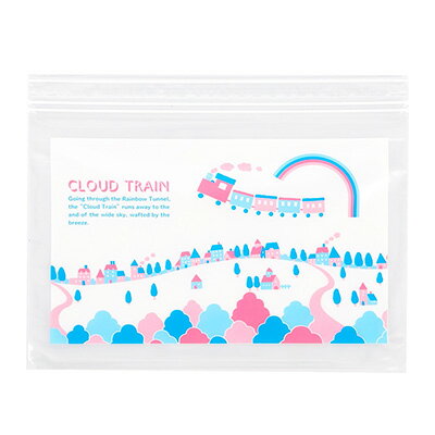 【メール便対応】HEIKO フリーザーバッグ M トレイン 5枚/袋 厚0．06×幅220×高150mm