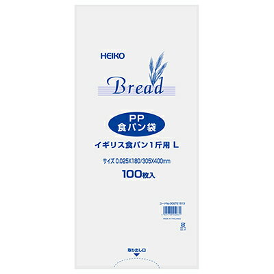 ■商品サイズ：厚0．025×幅180／全体幅305×高400mm　 ■材　　　質：IPP　 ■商品説明　：サイドガゼットタイプのベーカリー向けPP袋です。高さのある山型のイギリス食パン用です。食品衛生法規格基準適合商品です。 タイ・モールはこちら 臭わない おむつ 犬のトイレ 猫のトイレ 生ごみ 臭い対策 臭いにくい おむつ入れ ゴミ袋 ごみ袋 ペット用 赤ちゃん 防臭袋 おむつ袋