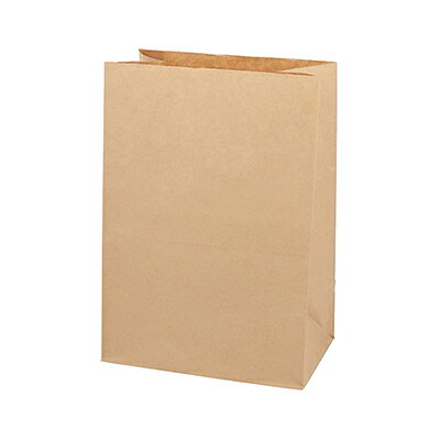 HEIKO 紙袋 角底袋 25.5-16.5 未晒無地 50枚/袋 幅255×マチ165×高365mm