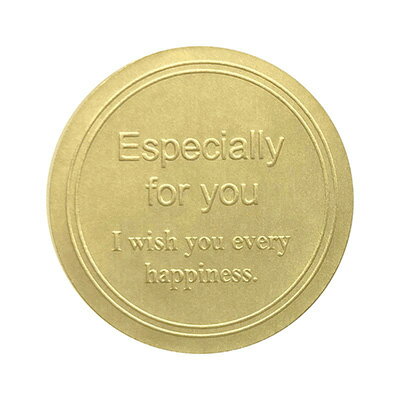 【メール便対応】HEIKO 業務用ギフトシール スタイリッシュD ゴールド 200片(3)