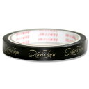 【6巻までメール便対応】積水化学工業 セキスイ 柄セロテープ 15mm×35m巻 メルシー黒 1巻