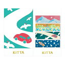 【メール便対応】【KINGJIM】キングジム KITTA Clear フウケイ KITT010 40片