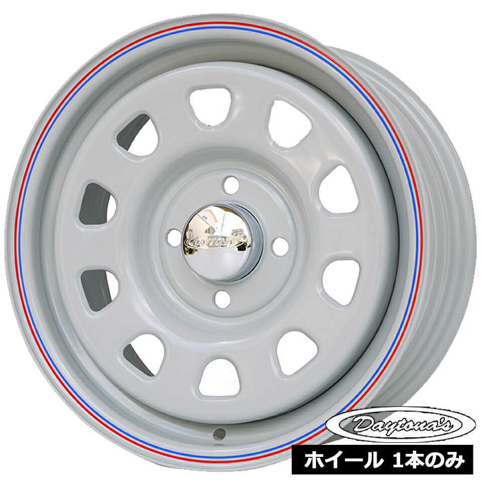 Rakuten - ホイール1本価格 デイトナ DAYTONA'S グレー 14インチ 6.0J 4穴100 +30 プロボックス