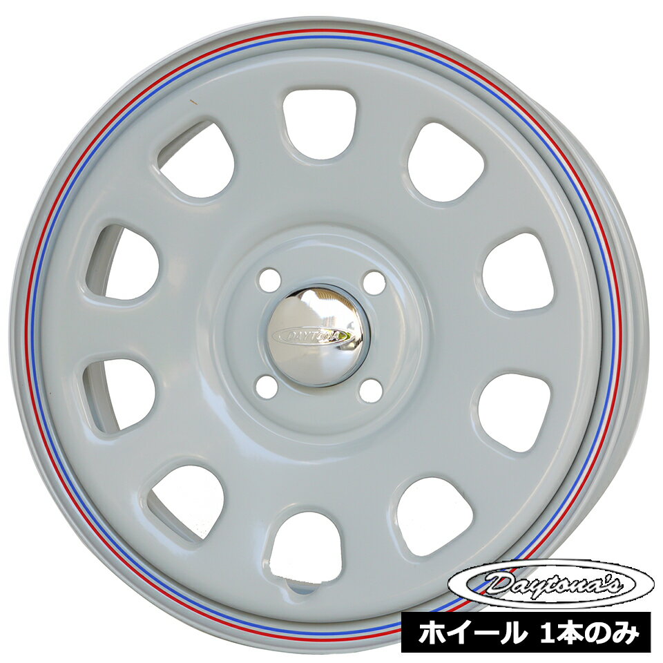 ホイール1本価格 デイトナ DAYTONA'S G2 グレー 15インチ 5.0J 4穴100 +45