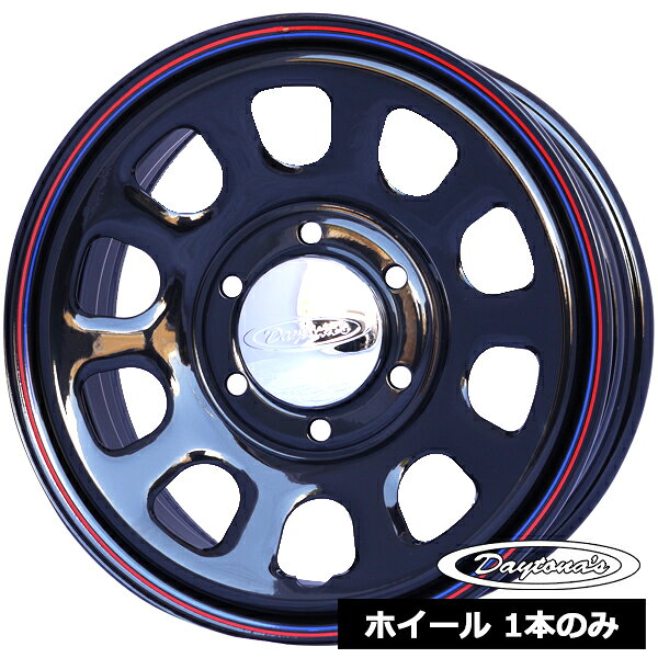 Rakuten - ホイール1本価格 デイトナ DAYTONA'S G2 ブラック 16インチ 6.5J 6穴139.7 +38 ハイエース200系