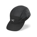 【国内正規品】ARC'TERYX(アークテリクス)Aerios 5 Panel Cap(エアリオス5パネルキャップ)【Black/Arctic Silk】X00...