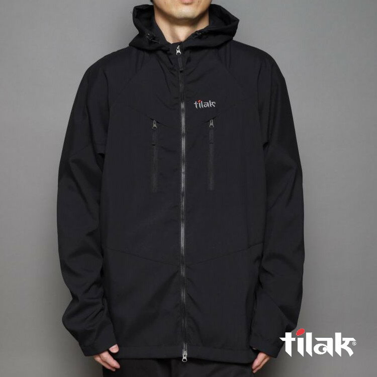 【国内正規品】tilak(ティラック) Veldon2.0 durable Jacket(ベルドン2.0)【Black】【セール】 1