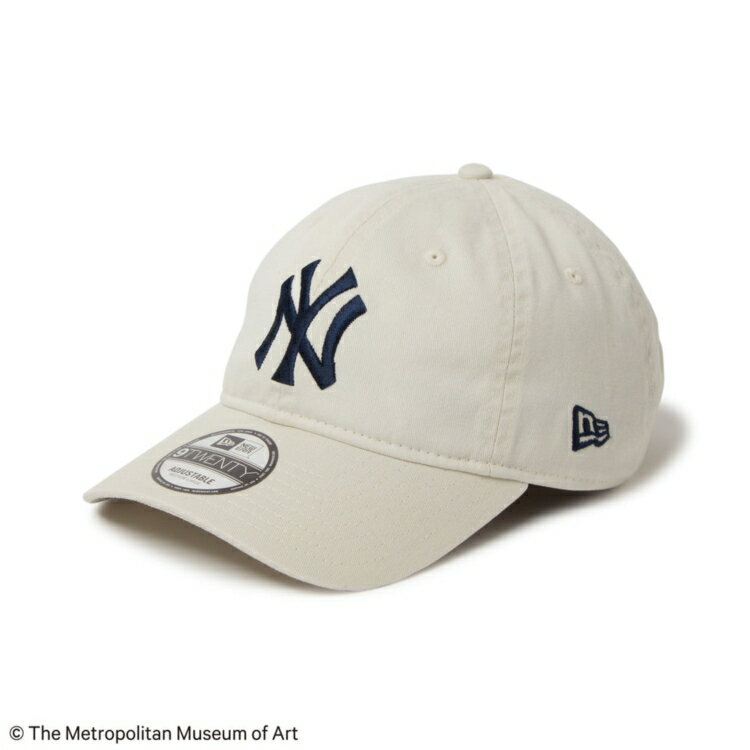 【国内正規品】NEWERA(ニューエラ) 9TWENTY The Met ニューヨーク・ヤンキース アイボリー 14457371