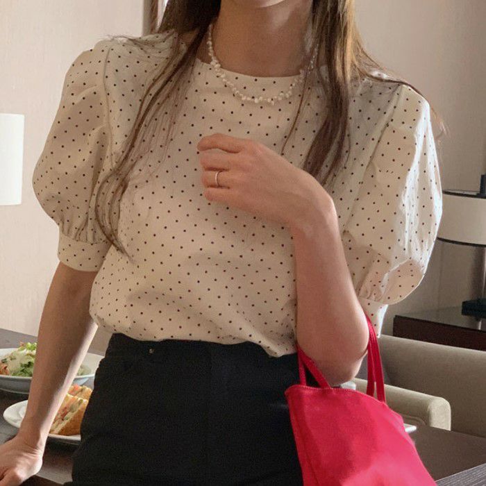 2023春夏春夏半袖シャツカジュア...