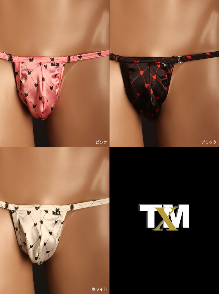 Heart Satin 3ring G-STRING����󥺡�T�Хå������塡�ѥ�ġ����������������TM���쥯������