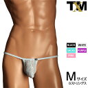 Flowerlace カップぷっくり G-STRING メンズ Tバック 下着 パンツ アンダーウェア【TMコレクション】