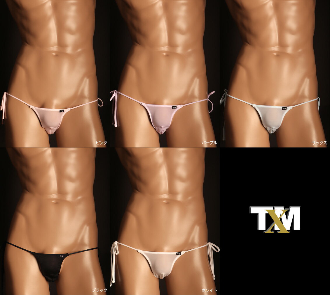 NewT2M2 side ribbon TB　メンズ　Tバック　下着　パンツ　アンダーウェア【TMコレ...