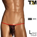 Heart Satin Mountain Bulge TB Lsize メンズ Tバック 下着 パンツ アンダーウェア【TMコレクション】