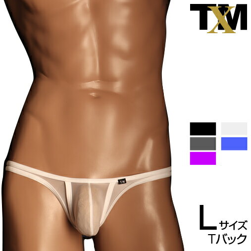Clearskin カップぷっくり TB Lsize　メンズ　Tバック　下着　パンツ　アンダーウェア