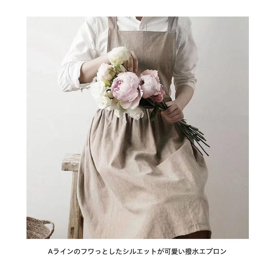 エプロン おしゃれ 保育士 かわいい ワンピース 大きいサイズ 北欧 カフェ 保育士 ...
