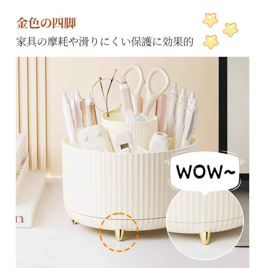 化粧品 収納 コスメボックス 大容量 メイクボックス 360° 回転式 化粧品 収納 コス...