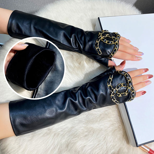 革手袋 レディース レザーグローブ 手袋 革グローブ 指なし 本革 暖かい ロンググローブ 結婚式 披露宴 2次会 お呼ばれ フォーマル 謝恩会 発表会 演奏会...