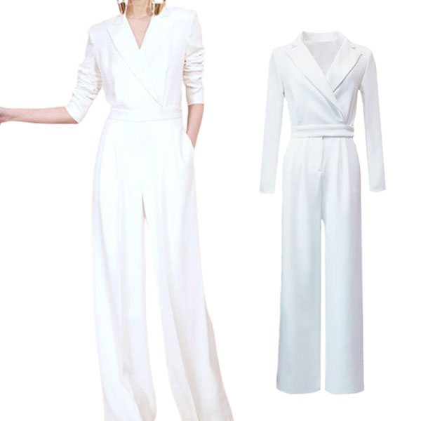 Women's fashion, wedding dress, pants, reception dress, bride dress, wedding dress, cool pants dress, party dress, pants, stylish, unique.