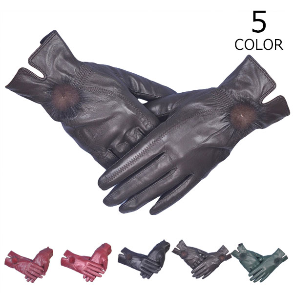 手袋 レデイース レザー 高級 革手袋 レデイース レザー 革グローブ バイク グローブ 通勤 手袋 レデイース レザー 防寒手袋 保温性抜群 グローブ レデイ...