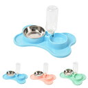 ペットボウル 520ml 猫 食器 ネコ 猫用 ペット食器台 フードボール 給水器 えさ皿 餌皿 ごはん皿 ペット用品 水飲み 食器スタンド 給餌器 自動給水 ...
