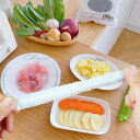 ポリマラップ 100枚入 12cm-45cm ポリマ 使い捨て ラップ プラスチックカッター 食品用ラップ セット まとめ買い 食品ラップ 冷蔵庫用 食材 食品...