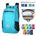 折りたたみリュック 超軽量 レディース メンズ コンパクト エコバッグ リュック 折り畳み 軽量 撥水 丈夫 生活防水 防水 折り畳みリュック 大容量 携帯リュック バックパック アタックザック おりたたみリュック 軽量 男女兼用 メール便