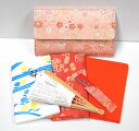 <茶道具・お稽古セット>帛紗セットA 古帛紗付き 正絹の帛紗が入りました、入門6点セットです。裏千家の方等、初心者の方の入門用の袱紗セットにもいかがでしょうか。...