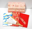 <茶道具・お稽古セット>帛紗セットA 古帛紗付き 正絹の帛紗が入りました、入門6点セットです。裏千家の方等、初心者の方の入門用の袱紗セットにもいかがでしょうか。...