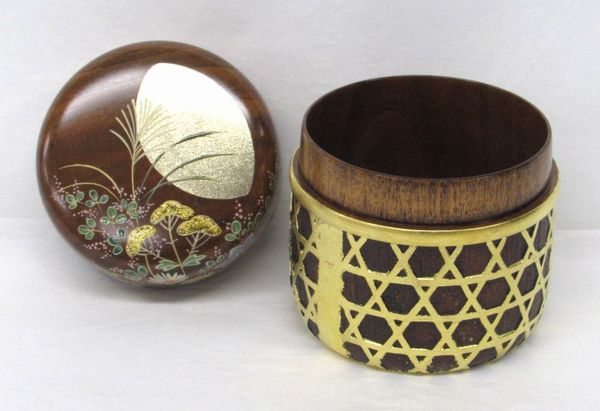 お1人様1点限り 茶道具 茶器 棗 かご茶器 月に秋草蒔絵 木製 箕輪一星作 秋にお使い頂きたい楽しい茶器となります Www Implanags Gob Mx お1人様1点限り 茶道具 茶器 棗 かご茶器 月に秋草蒔絵 木製 箕輪一星作 秋にお使い頂きたい楽しい茶器となります Www Implanags Gob Mx