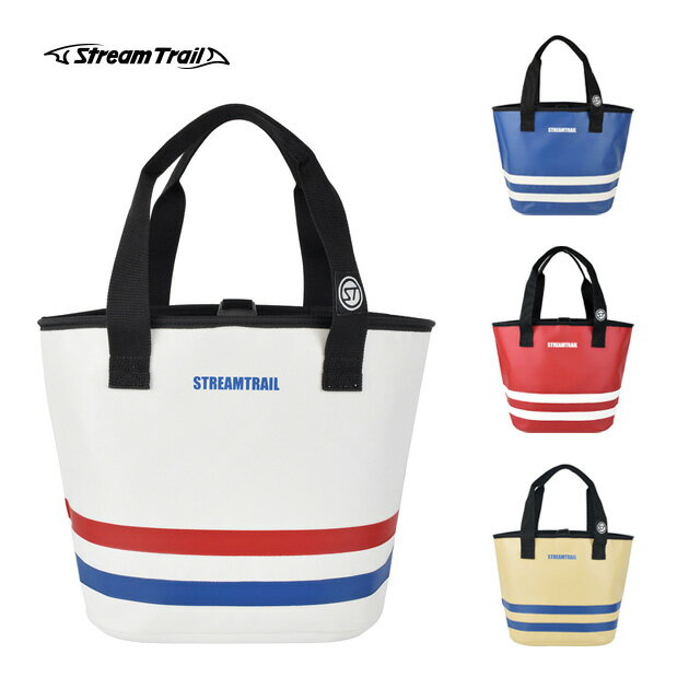 樂天商城 - トートバッグ レディース メンズ 縦型 肩掛け カジュアル アウトドア マリンスポーツ 海 キャンプ 自立 マチあり RETRO Stream Trail
