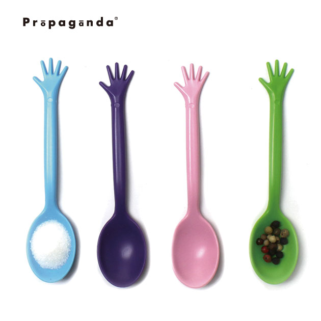 スプーン 4本セット おしゃれ かわいい コーヒー スープ プロパガンダ PROPAGANDA HELP SPOONのサムネイル