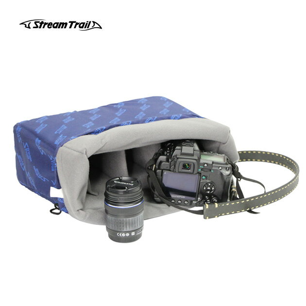 ストリームトレイル インナープロテクション ボックスタイプ カメラ レンズ ケース レンズケース 機材 撮影 デジカメ 袋 カメラバッグ 巾着 ポーチ 収納 仕切り 間仕切り クッション INNER PROTECTION BOX TYPE II- A Stream Trail 専用インナーポーチ