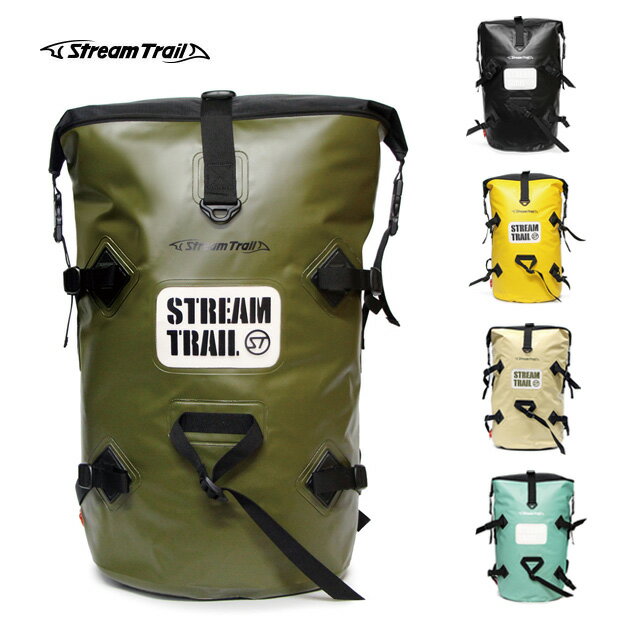 【60L】ストリームトレイル リュック メンズ 防水 ドライタンク Stream Trail DRY TANK 60L D2 海 リュックサック バックパック バッグ デイパック 撥水 黒 ブラック カーキ 登山 スポーツバッグ 父の日 スポーツブランド プレゼント アウトドア クリスマス 大容量 送料無料