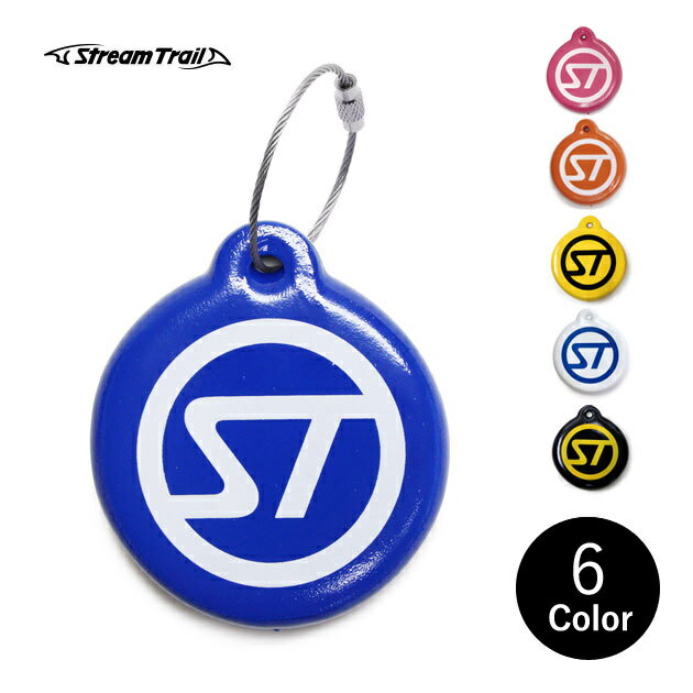 水に浮くキーホルダー ストリームトレイル フローティング キーチェーン Floating Key Chain ST Stream Trail キーホルダー ネームタグ ダイビング マリンスポーツ 名札 アウトドア