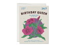 グリーティングカード バースデーカード メッセージカード お花 フラワー お祝い お誕生日 出産 Red Cap Cards レッドキャップカード メール便可 ...