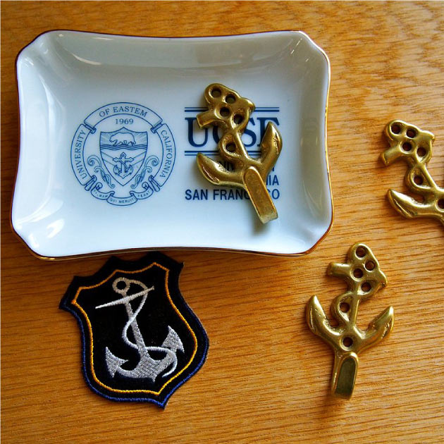 トラディションアコースティック TRADITION ACOUSTIC アンチョークフック BUTTON WORKS BRASS ANCHOR HOOK フック 壁 引っ掛け 真鍮 金具 おしゃれ アンティーク ハンガー 壁掛け