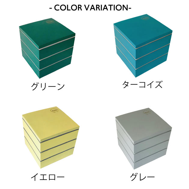 Tycoon Ltd.のトラディションアコースティック TRADITION ACOUSTIC Ojubako Plain Type ランチボックス お弁当箱 おしゃれ 大容量 3段 丼 大人 シンプル クラシック ファミリー 重箱｜アングル3