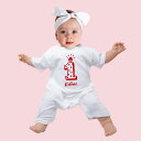 名入れ ロンパース 男の子 女の子 子供服 キッズ ベビー 赤ちゃん 1歳 数字キャンドル 1ヶ月 ナンバーキャンドル ろうそく 名前入り 誕生日 お祝い 出産祝い プレゼント ギフト おしゃれ かわいい