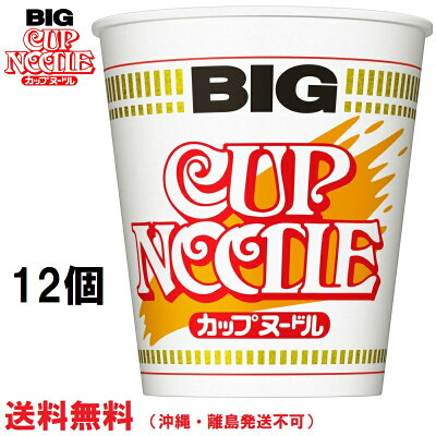 TY.FOODS楽天市場店 日清食品 カップヌードル ビッグ 12個