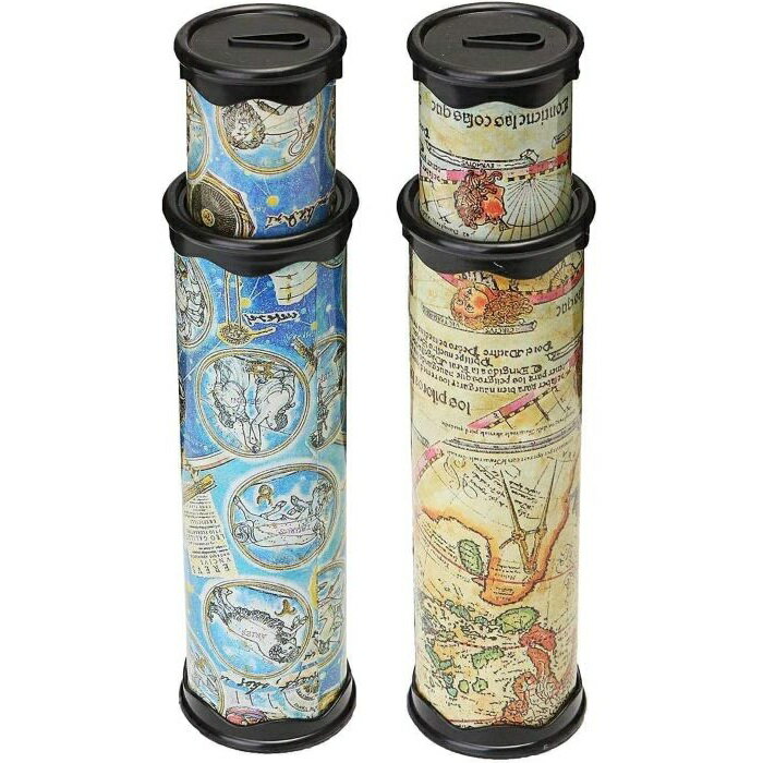 万華鏡 クラシック マジック 子供 おもちゃ ノベルティ ゲーム 工芸品 民芸品 教育おもちゃ 景品 懐かし玩具 玩具 イベント 子ども会 子供会 誕生日会 2本セット(青、イェロ-)