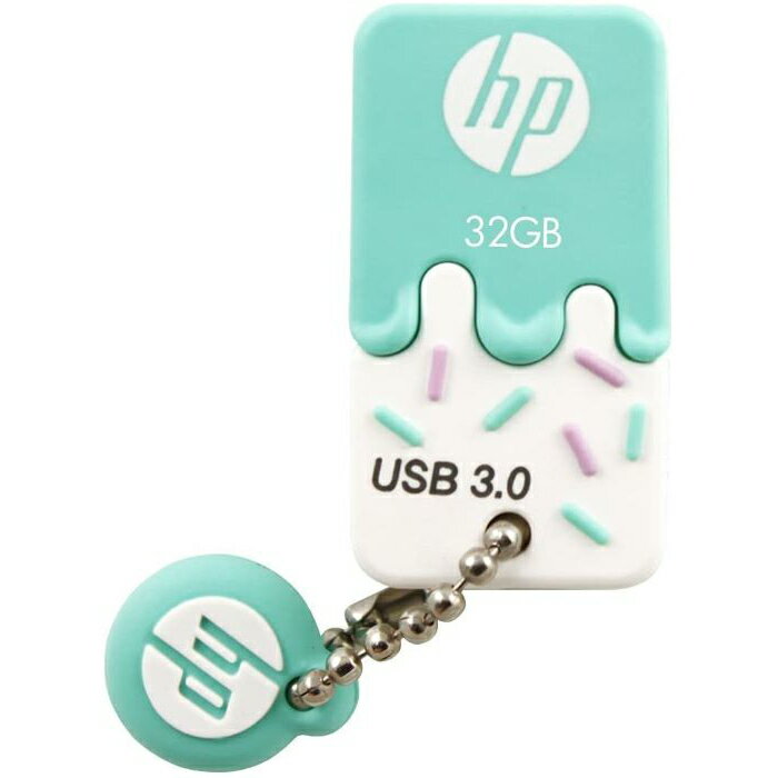 HP USBメモリ 32GB USB 3.0 ブルー アイス