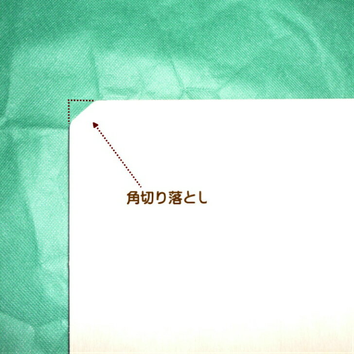 ベニヤ板・角カット（4か所）